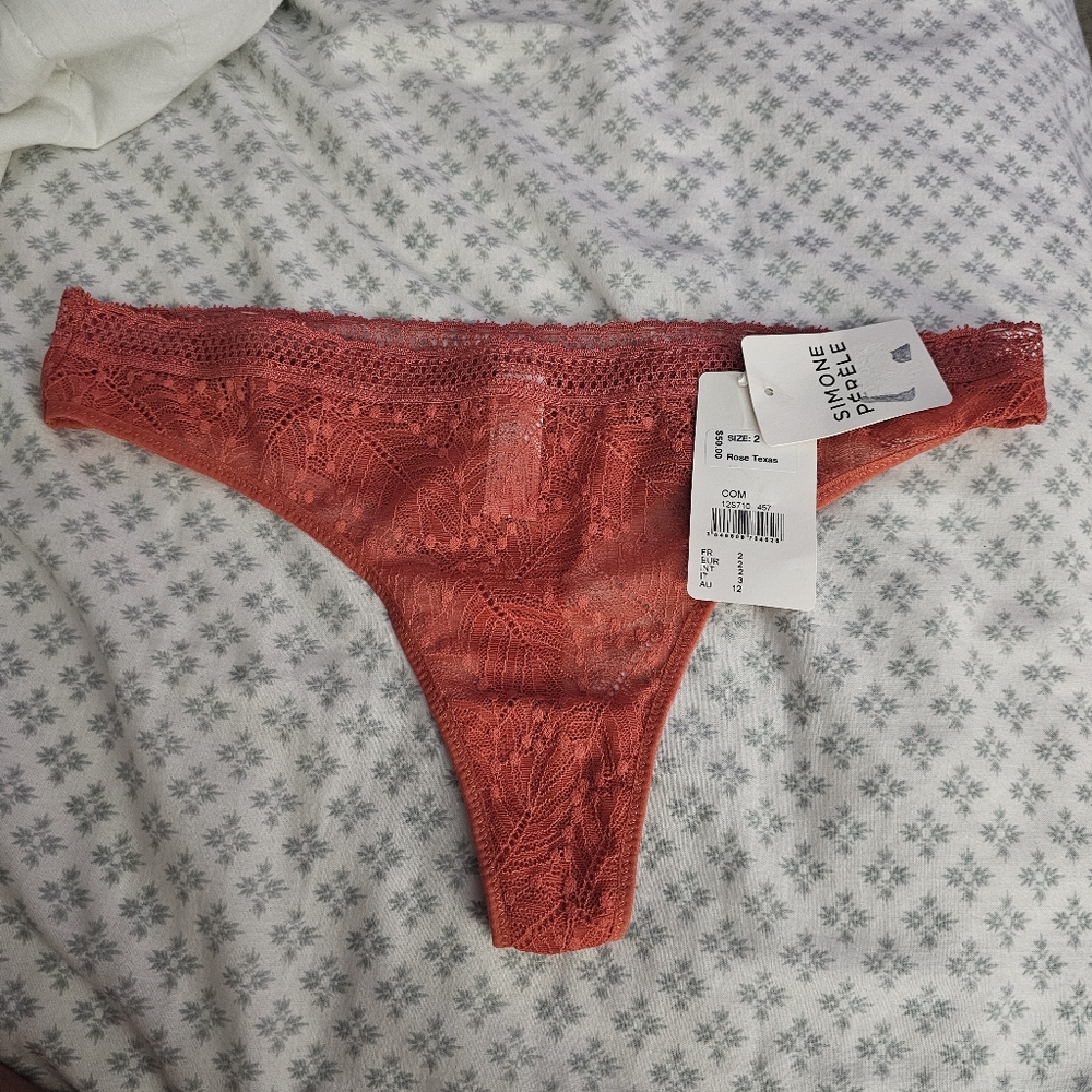 Simone Perele Scarlet Lace Panty